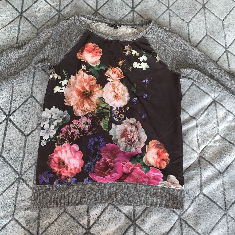 Grey soft sweater